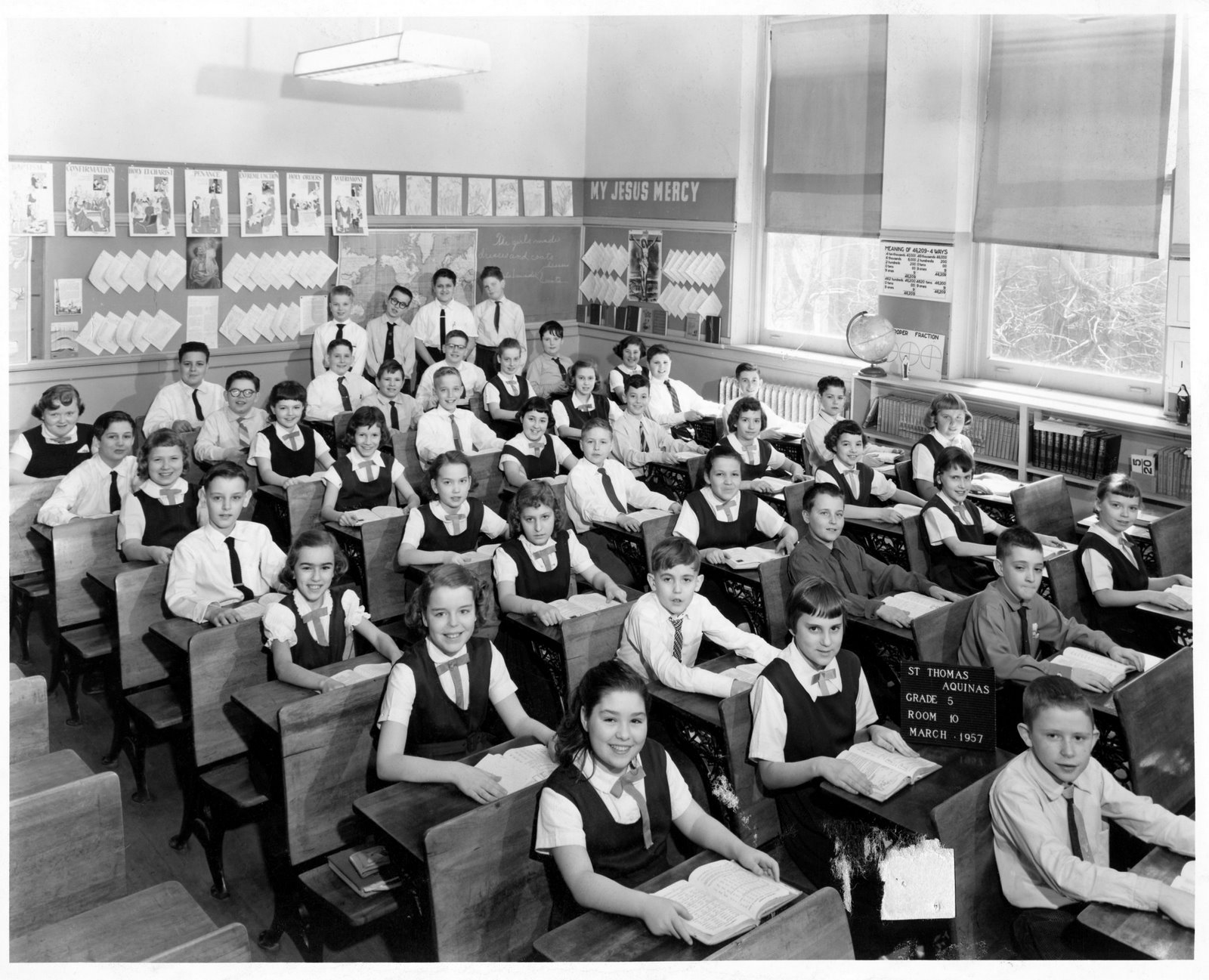 Public School Fifth Grade 1957
